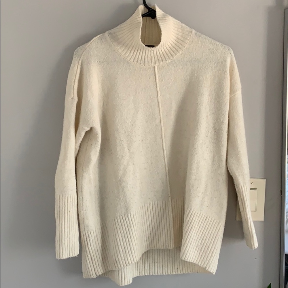 Cream topshop turtleneck